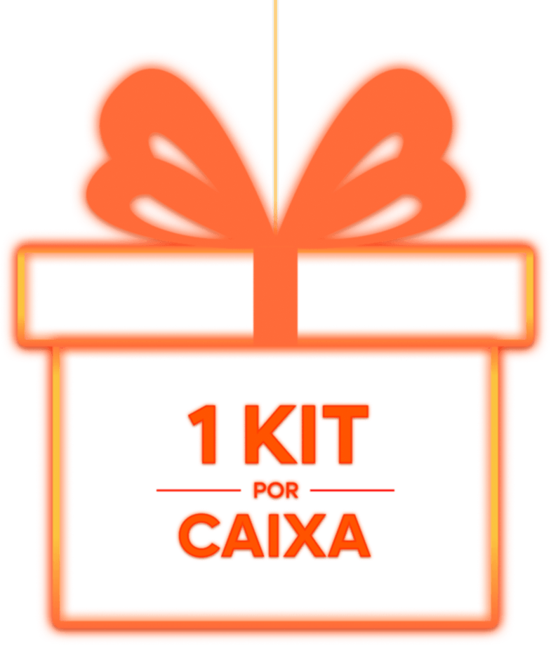 Caixa com 1 kit
