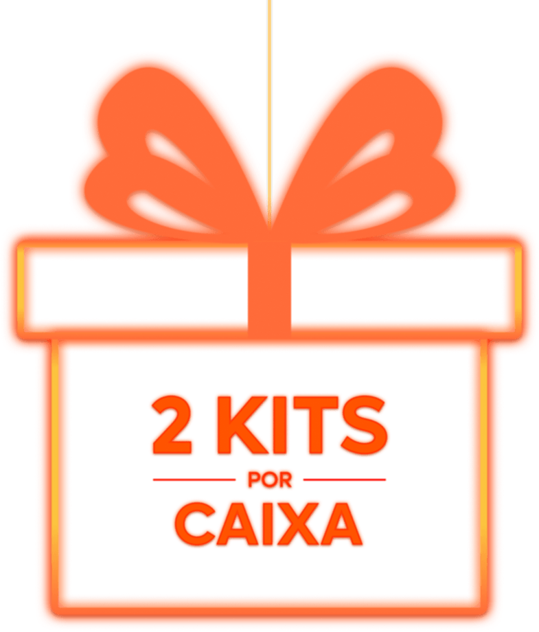 Caixa com 2 kits